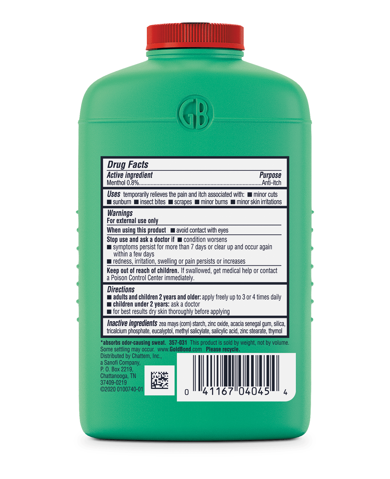 Medicated Extra Strength Body Powder Gold Bond®